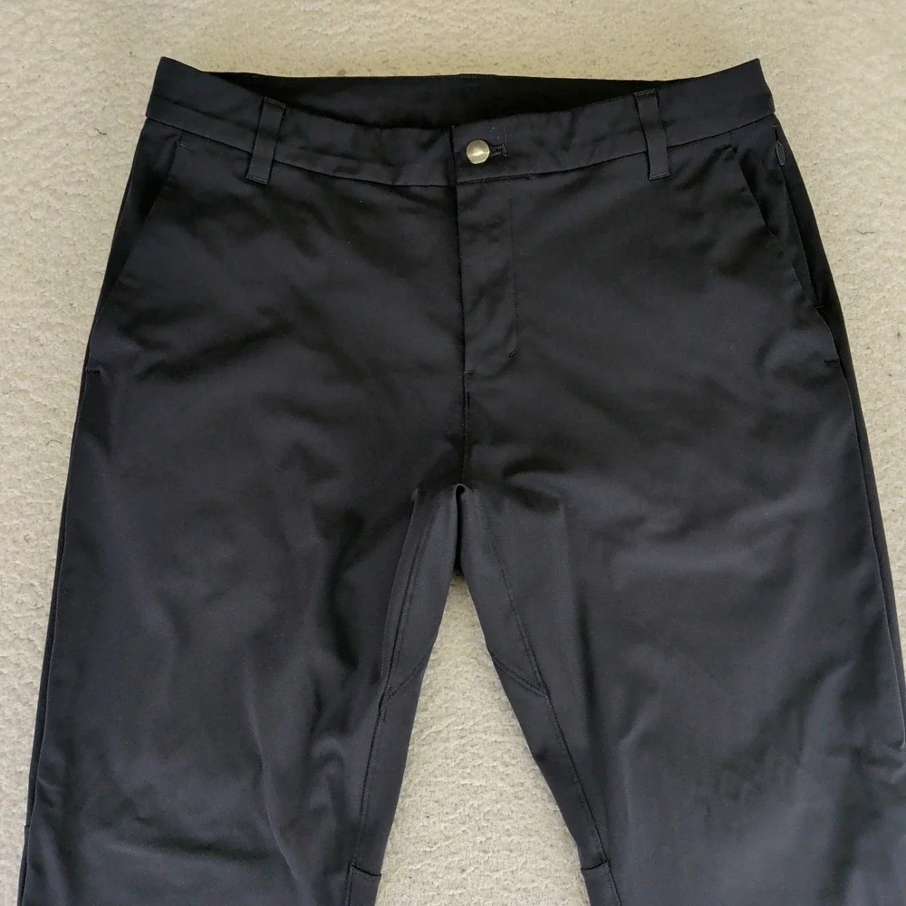 Lululemon Commission ABC‎ Pant Classic Gray Warpstreme Mens 34 Tech Chino M5985S